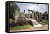 Atadage Ancient Ruins, Polonnaruwa, UNESCO World Heritage Site, Sri Lanka, Asia-Charlie-Framed Stretched Canvas