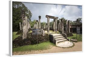 Atadage Ancient Ruins, Polonnaruwa, UNESCO World Heritage Site, Sri Lanka, Asia-Charlie-Framed Photographic Print