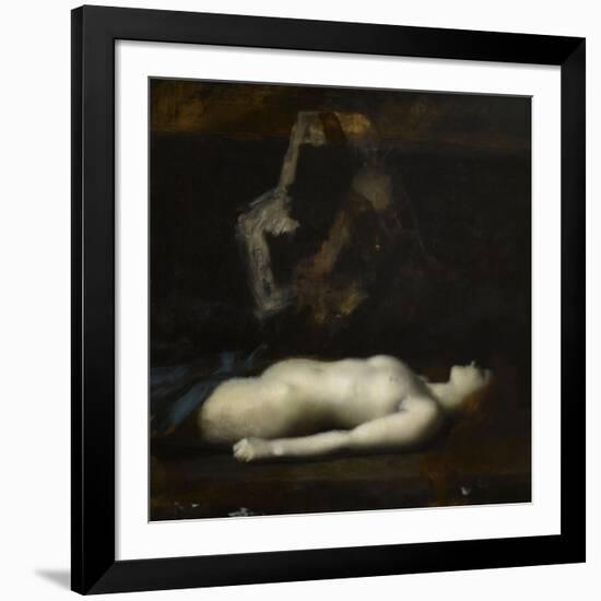 Atala-Jean Jacques Henner-Framed Giclee Print