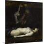 Atala-Jean Jacques Henner-Mounted Giclee Print