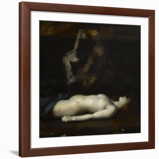 Atala-Jean Jacques Henner-Framed Giclee Print