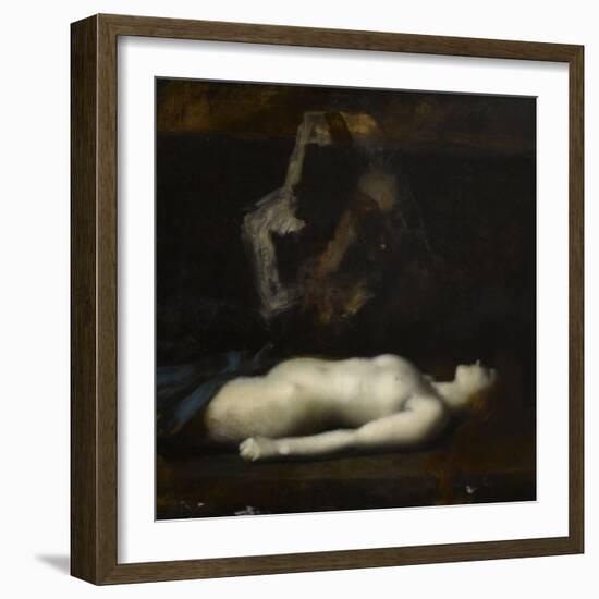 Atala-Jean Jacques Henner-Framed Premium Giclee Print