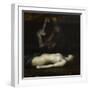 Atala-Jean Jacques Henner-Framed Premium Giclee Print