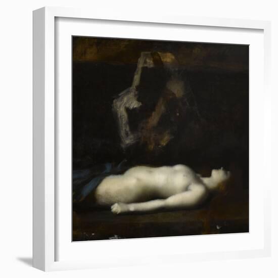 Atala-Jean Jacques Henner-Framed Giclee Print