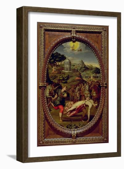 Atalanta and Hippomenes, 1572-Sebastiano Marsili-Framed Giclee Print