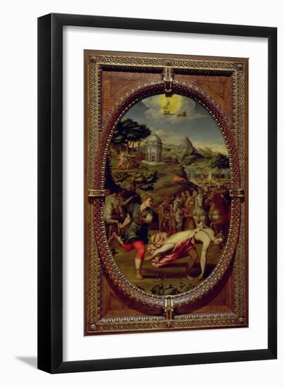 Atalanta and Hippomenes, 1572-Sebastiano Marsili-Framed Giclee Print