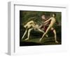 Atalanta and Hippomenes, circa 1612-Guido Reni-Framed Premium Giclee Print