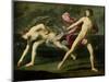 Atalanta and Hippomenes, circa 1612-Guido Reni-Mounted Premium Giclee Print