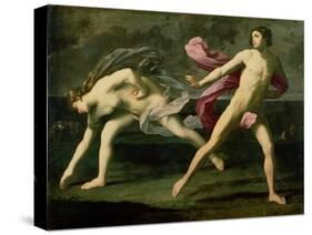 Atalanta and Hippomenes, circa 1612-Guido Reni-Stretched Canvas