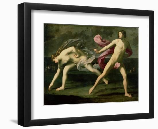 Atalanta and Hippomenes, circa 1612-Guido Reni-Framed Giclee Print