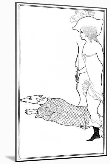 Atalanta in Calydon-Aubrey Beardsley-Mounted Art Print