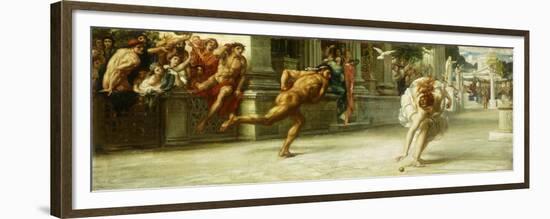 Atalanta's Race-Edward John Poynter-Framed Premium Giclee Print