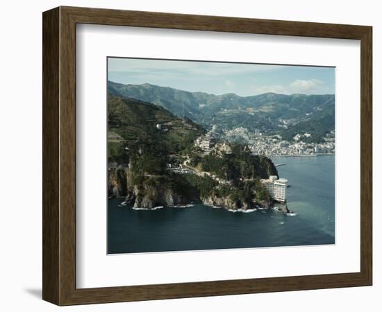 Atami Coast Resort on Izu Peninsula-Charles Rotkin-Framed Photographic Print