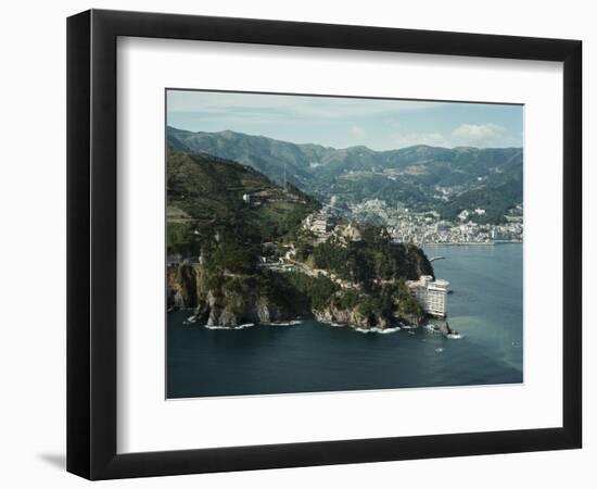 Atami Coast Resort on Izu Peninsula-Charles Rotkin-Framed Photographic Print