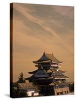 Atami-Jo Castle, Shizuoka, Japan-Walter Bibikow-Stretched Canvas