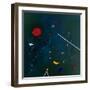 Ataraxy of the abyss-Hyunah Kim-Framed Art Print