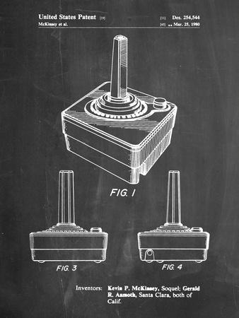 'Atari Controller Patent' Posters - Cole Borders | AllPosters.com
