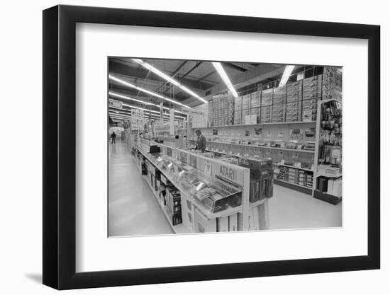 Atari Display with Other Game Systems-null-Framed Premium Photographic Print