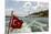 Ataturk's Yacht Savarona, Turkish Flag and Bridge, Istanbul, Turkey-Ali Kabas-Mounted Premium Photographic Print