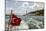 Ataturk's Yacht Savarona, Turkish Flag and Bridge, Istanbul, Turkey-Ali Kabas-Mounted Photographic Print