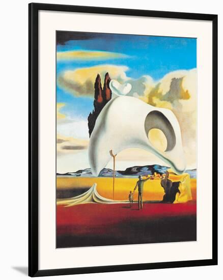 Atavistic Vestiges after the Rain, 1934-Salvador Dalí-Framed Art Print