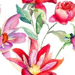 Floral Wallpaper-Ateli-Art Print