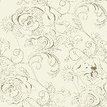 Floral Wallpaper-Ateli-Art Print