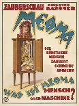 Meoma - Was ist Meoma - Mensch - oder Maschine? Germany, 1921 (Adolph Friedländer, Hamburg)-Atelier Adolph Friedländer-Framed Giclee Print