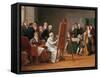 Atelierszene (Mme. Vincent in Ihrem Atelier, Den Maler J.M.Vien Malend),1808-Marie Gabrielle Capet-Framed Stretched Canvas