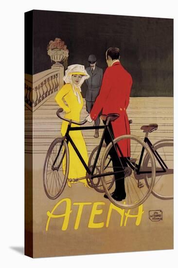 Atena Bicycles-null-Stretched Canvas