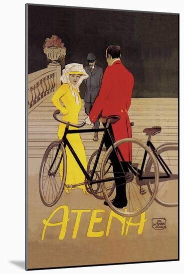 Atena Bicycles-null-Mounted Art Print