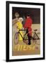 Atena Bicycles-null-Framed Art Print