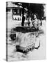 Atget: Delivering Bread-Eugene Atget-Stretched Canvas