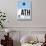 ATH Athens Luggage Tag 1-NaxArt-Stretched Canvas displayed on a wall