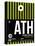 ATH Athens Luggage Tag 2-NaxArt-Stretched Canvas