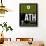 ATH Athens Luggage Tag 2-NaxArt-Framed Art Print displayed on a wall