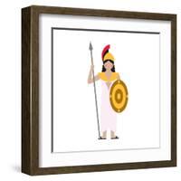 Ath from Athens-Tosh-Framed Art Print