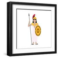 Ath from Athens-Tosh-Framed Art Print