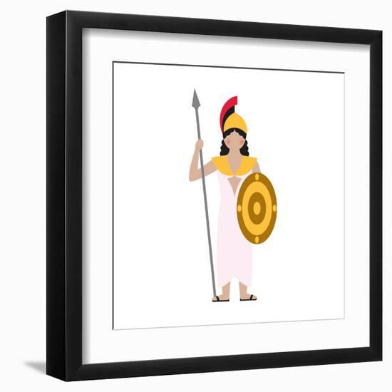 Ath from Athens-Tosh-Framed Art Print