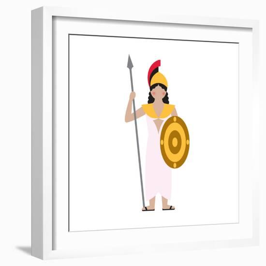 Ath from Athens-Tosh-Framed Premium Giclee Print