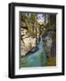 Athabasca Falls, Jasper National Park, Alberta, Canada-Larry Ditto-Framed Photographic Print