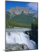 Athabasca Falls, Jasper National Park, Rocky Mountains, Alberta, Canada-Geoff Renner-Mounted Photographic Print