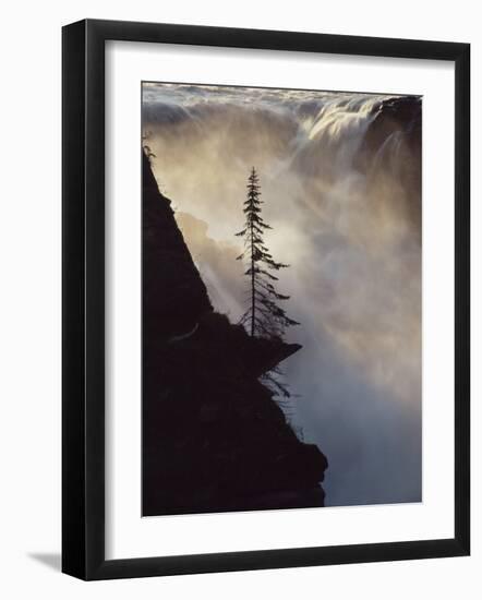 Athabasca Falls, Jasper National Park, Unesco World Heritage Site, Alberta, Canada-James Hager-Framed Photographic Print