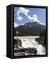 Athabasca Falls, Jasper National Park, UNESCO World Heritage Site, British Columbia, Rocky Mountain-Martin Child-Framed Stretched Canvas