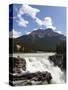 Athabasca Falls, Jasper National Park, UNESCO World Heritage Site, British Columbia, Rocky Mountain-Martin Child-Stretched Canvas