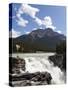 Athabasca Falls, Jasper National Park, UNESCO World Heritage Site, British Columbia, Rocky Mountain-Martin Child-Stretched Canvas