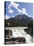 Athabasca Falls, Jasper National Park, UNESCO World Heritage Site, British Columbia, Rocky Mountain-Martin Child-Stretched Canvas