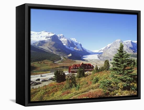 Athabasca Glacier, Columbia Icefield, Jasper National Park, Rocky Mountains, Alberta, Canada-Hans Peter Merten-Framed Stretched Canvas