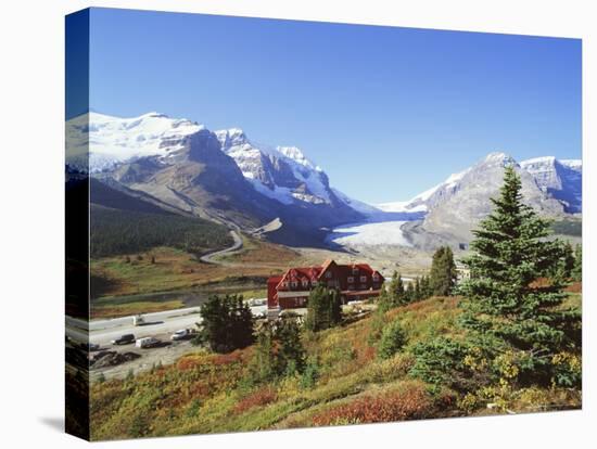 Athabasca Glacier, Columbia Icefield, Jasper National Park, Rocky Mountains, Alberta, Canada-Hans Peter Merten-Stretched Canvas