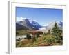 Athabasca Glacier, Columbia Icefield, Jasper National Park, Rocky Mountains, Alberta, Canada-Hans Peter Merten-Framed Photographic Print